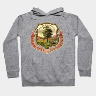 1876 Dakota Territory Coat of Arms Hoodie